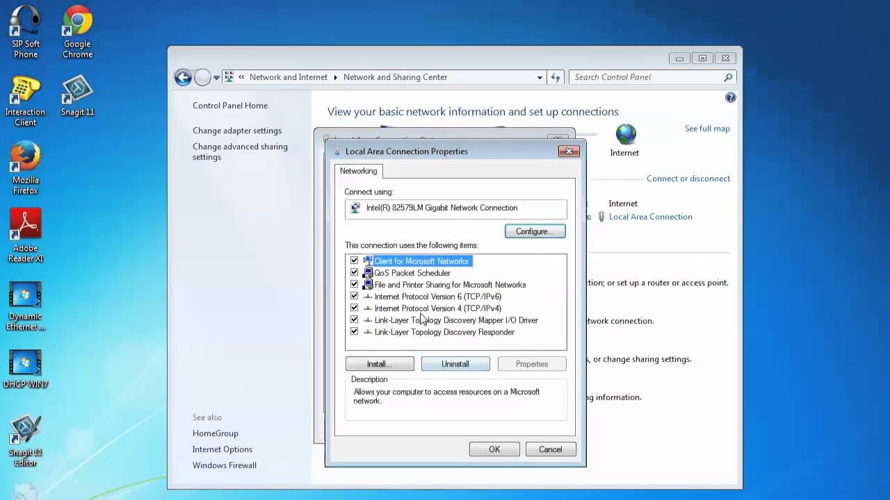 ethernet drivers for windows 7